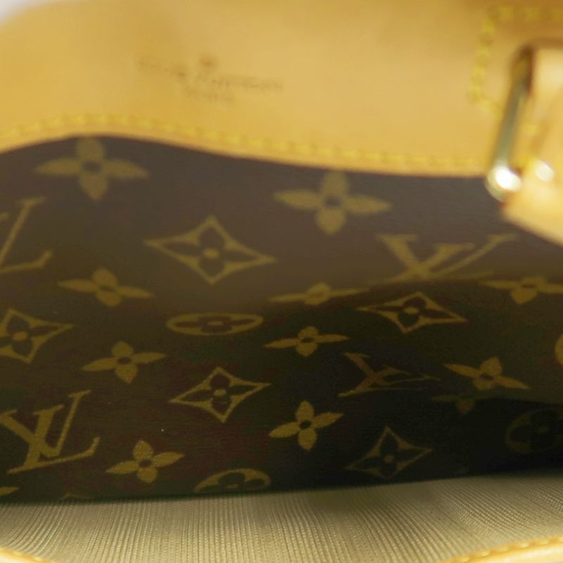 Louis Vuitton Monogram Deauville Handbag (With Name Tag)  PVC Jenny Bag Handbag