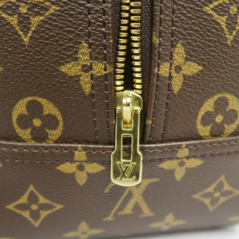 Louis Vuitton Monogram Deauville Handbag (With Name Tag)  PVC Jenny Bag Handbag