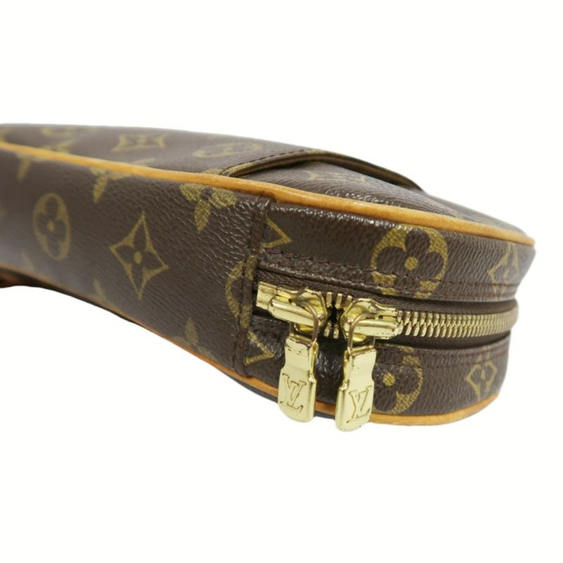 LOUIS VUITTON (LV) Monogram Pochette Ganju Brown Crossbody Bag