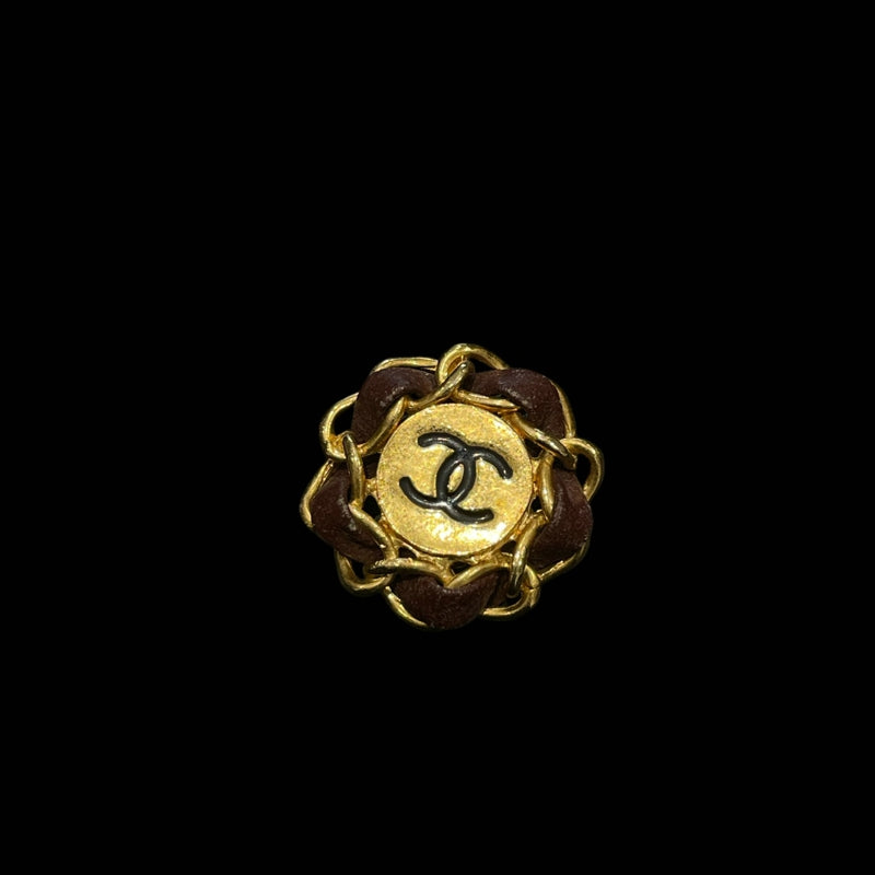 CHANEL Single Earring Alloy