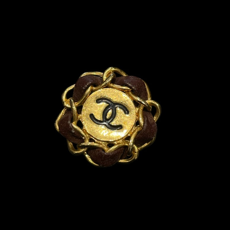 CHANEL Single Earring Alloy