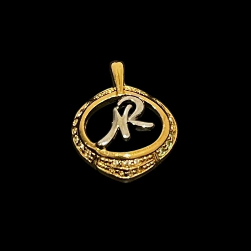 NINA RICCI Gold Hardware Pendant Top
