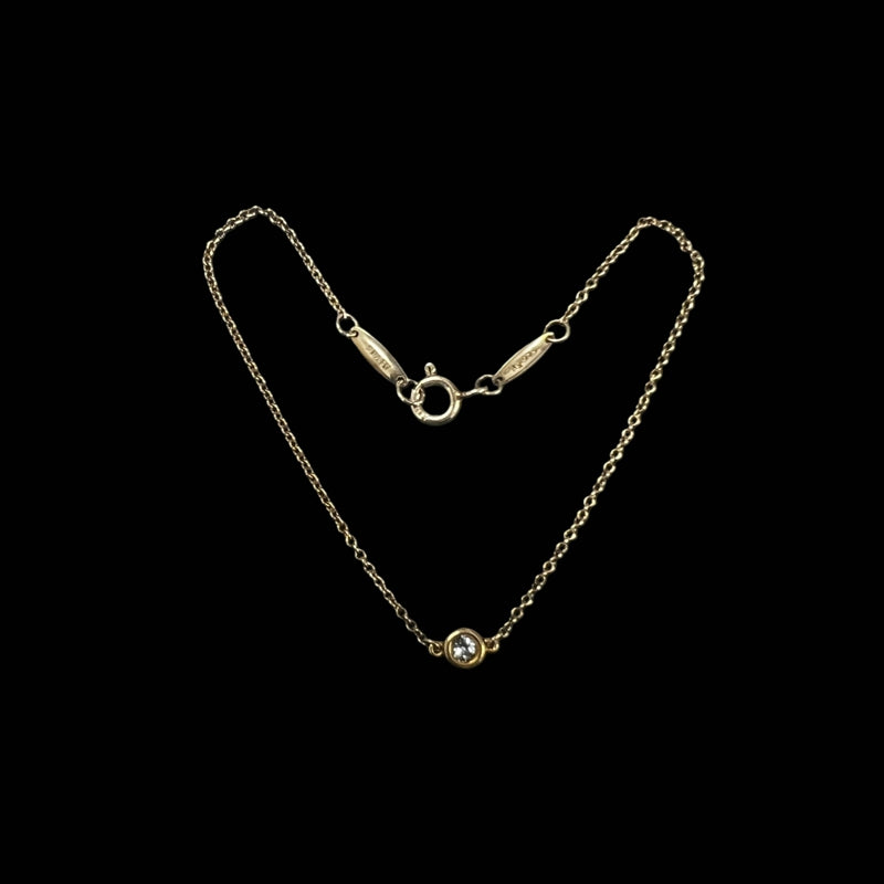 Tiffany bracelet, 925 silver, Return to Tiffany style, with box and dust bag, 1g, diamond