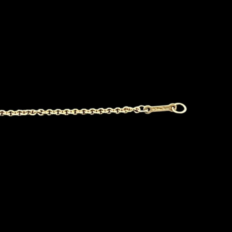 TIFFANY 925 SILVER RUBBING HEART BRACELET, WITH BOX AND STORAGE BAG