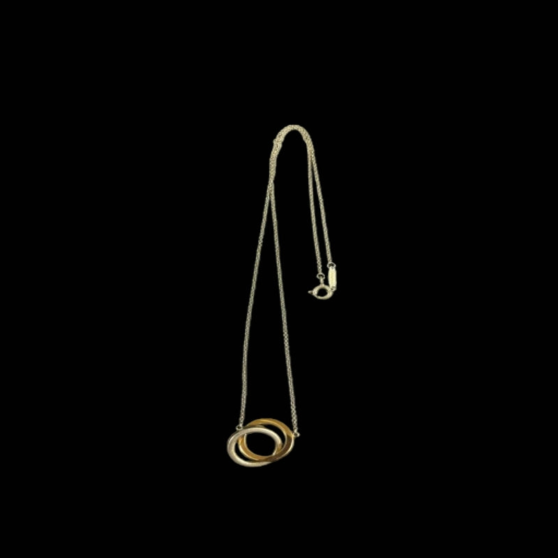 Tiffany necklace, two-tone, 925 silver/750 gold