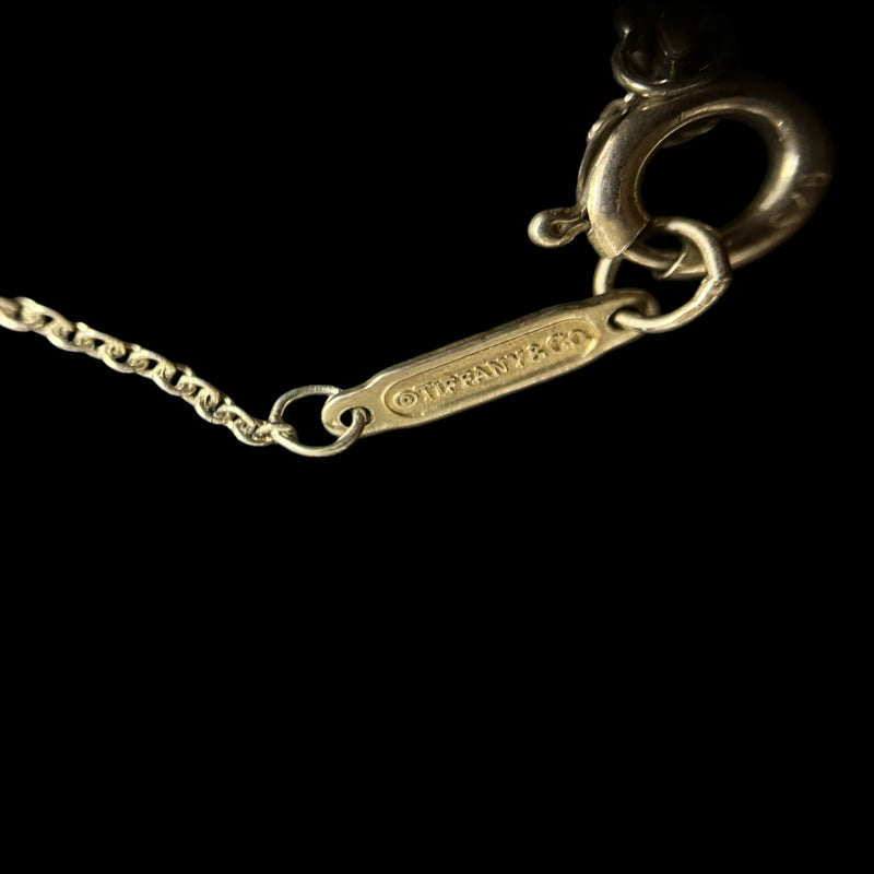 Tiffany necklace, two-tone, 925 silver/750 gold