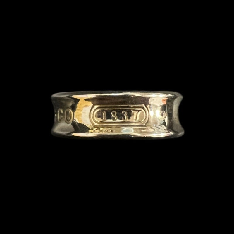 Tiffany & Co. 925 Silver Narrow Ring, with pouch