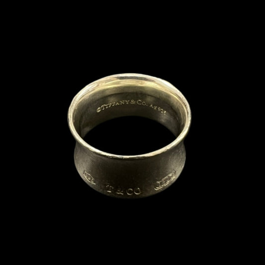 Tiffany & Co. 925 Sterling Silver 1837 Narrow Ring