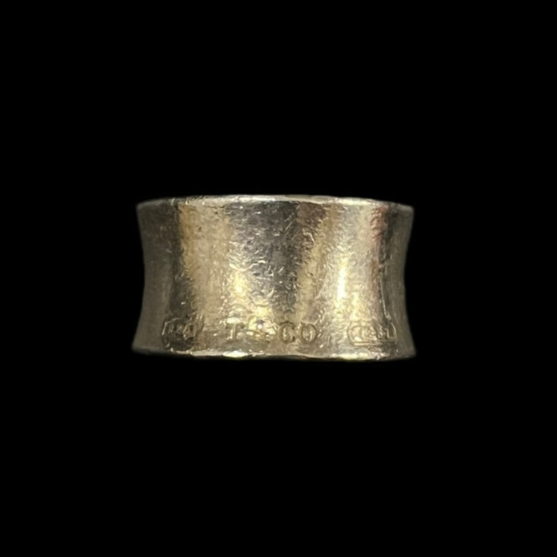 Tiffany & Co. 925 Sterling Silver 1837 Narrow Ring