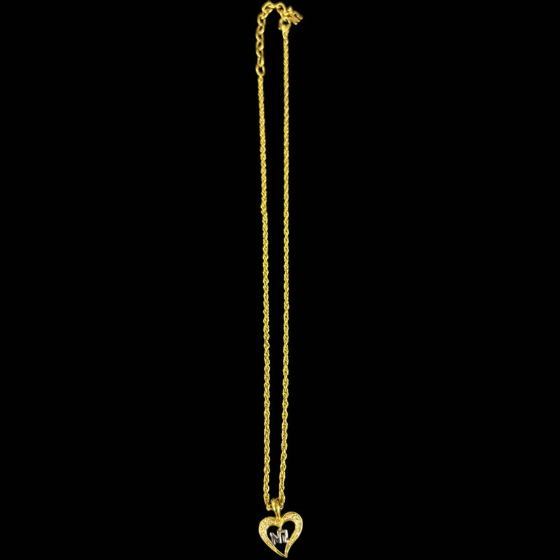 NINA RICCI Gold Hardware Necklace