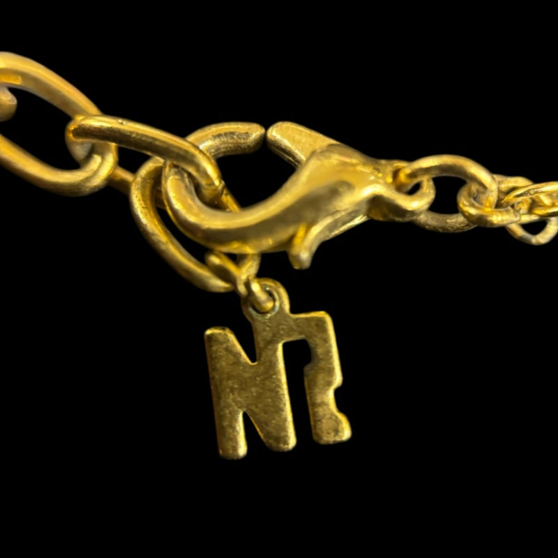 NINA RICCI Gold Hardware Necklace