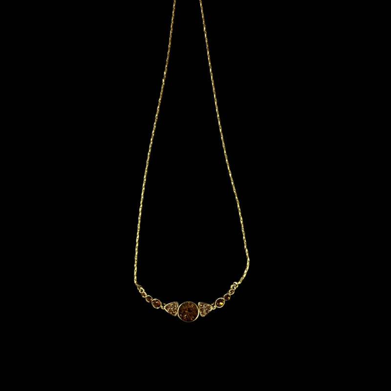 GIVENCHY Gold Tone Alloy Necklace