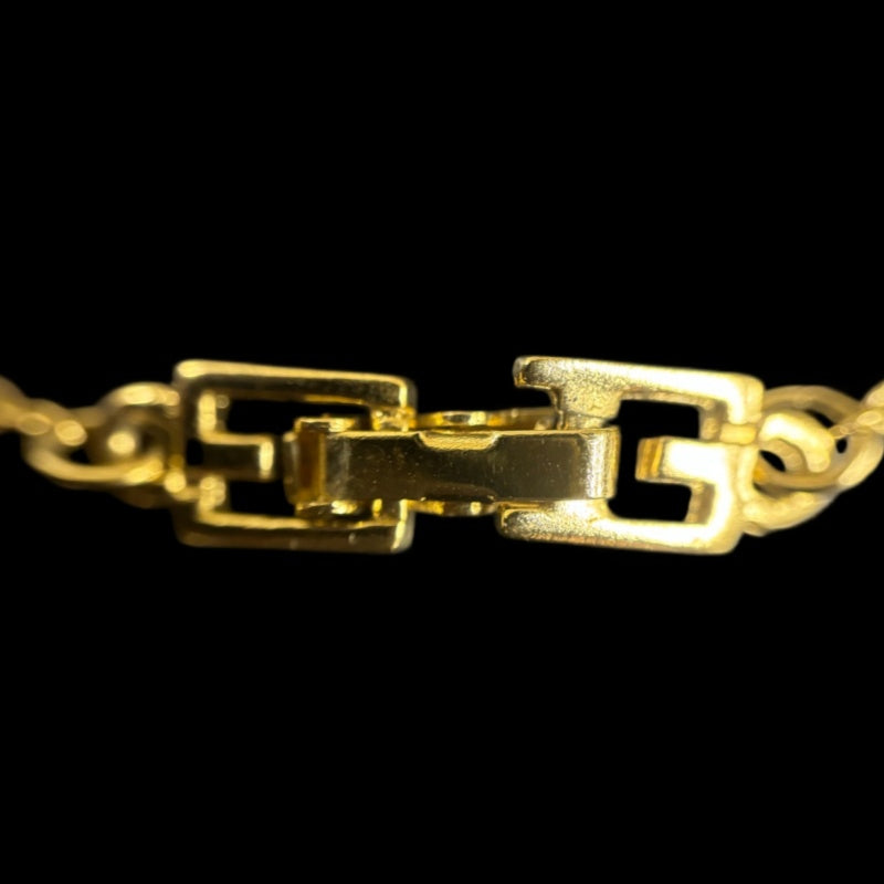 GIVENCHY Gold Tone Alloy Necklace