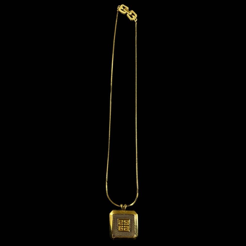 GIVENCHY Gold Tone Necklace