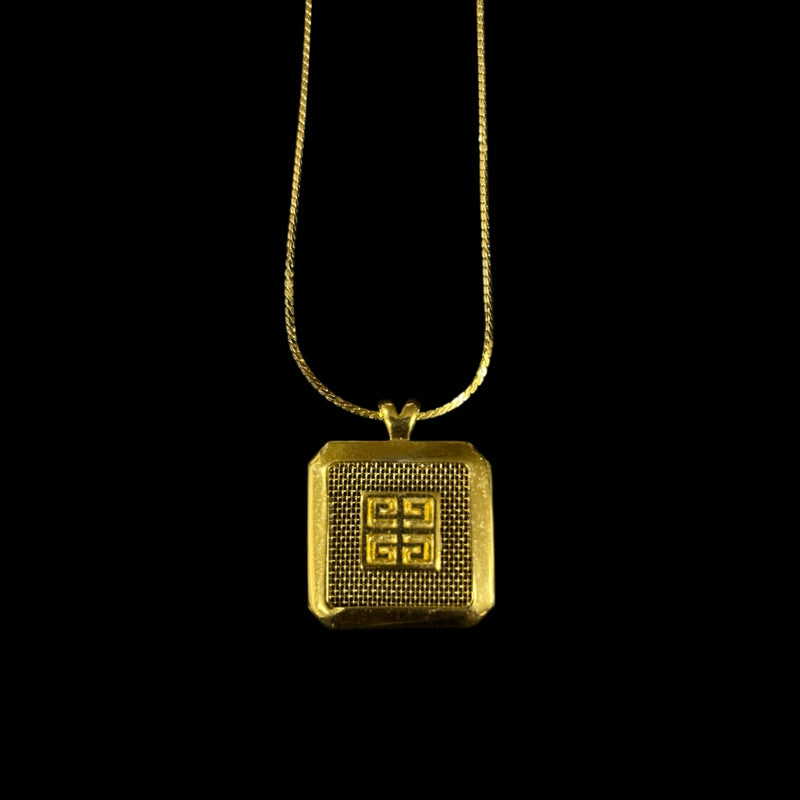 GIVENCHY Gold Tone Necklace