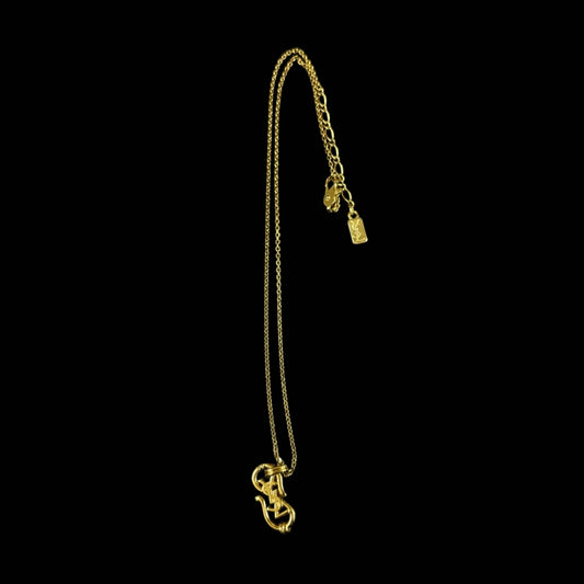 YSL Gold Plated Alloy Necklace