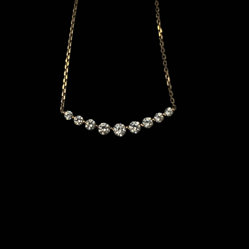 4℃ Necklace K10 Diamond Row Alloy29,700