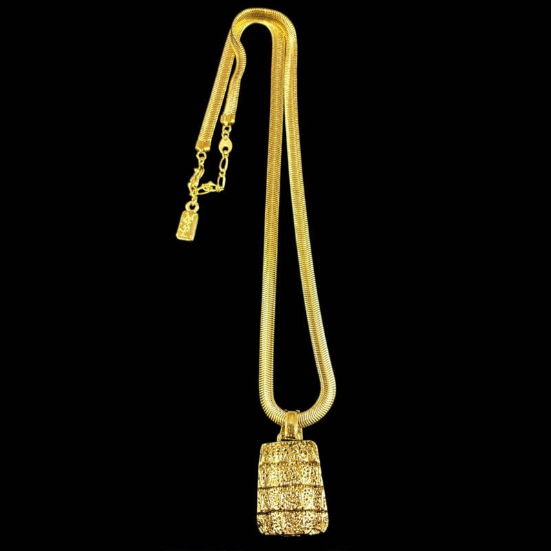 Yves Saint Laurent Gold Hardware Necklace