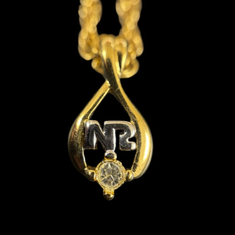 NINA RICCI Gold Hardware Necklace