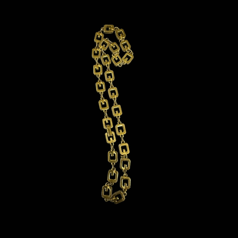 GIVENCHY Gold Tone Alloy Necklace