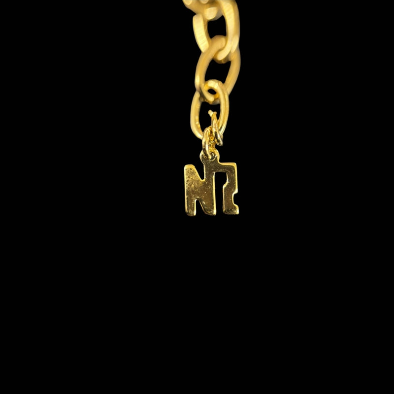 NINA RICCI Gold-Tone Heart Necklace