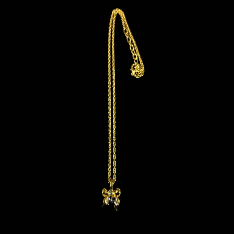 NINA RICCI Gold-Tone Heart Necklace