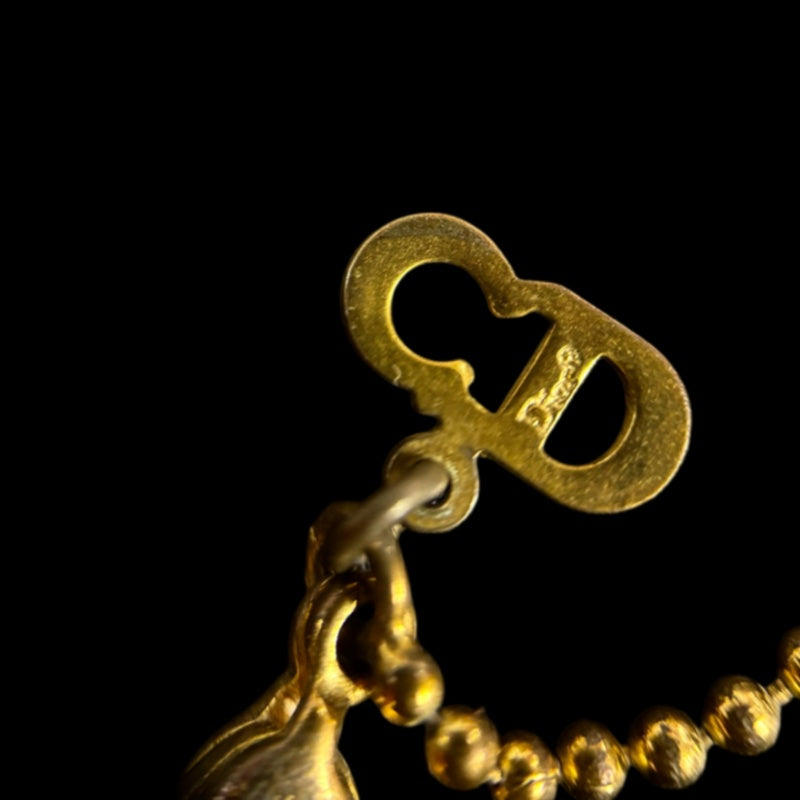Dior Star Necklace, Gold-Tone Alloy