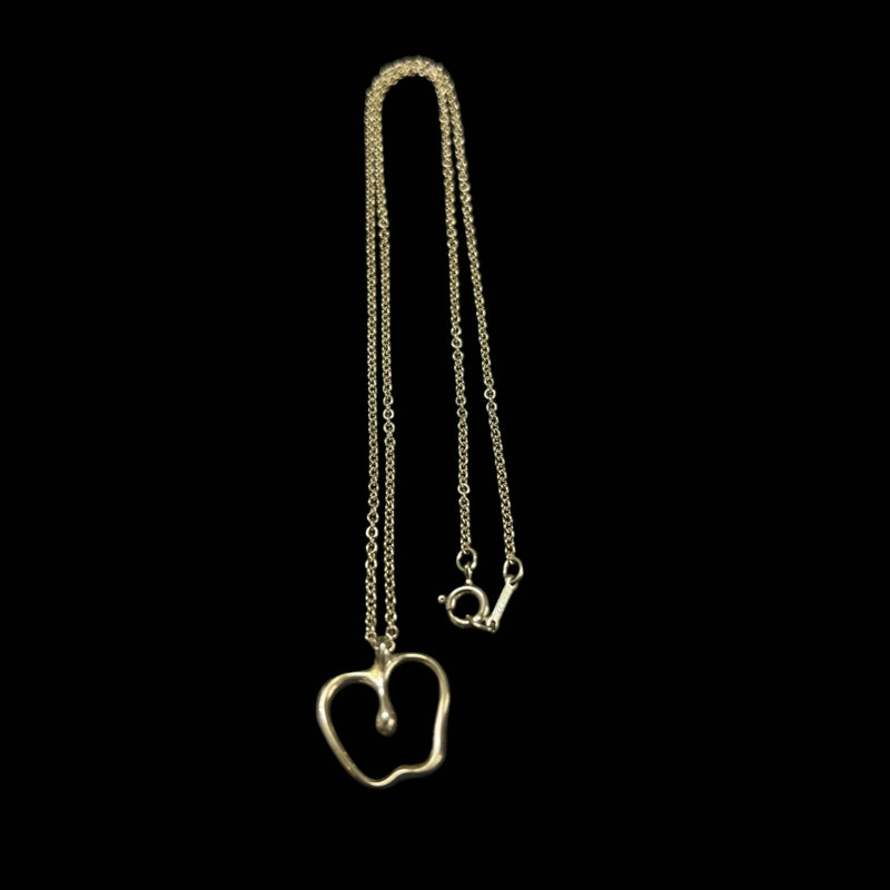 TIFFANY 925 silver apple necklace
