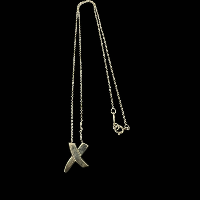 TIFFANY 925 silver apple necklace