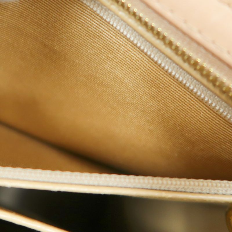 CHANEL Brown Lambskin Tote Shoulder Handbag with Guarantee Card