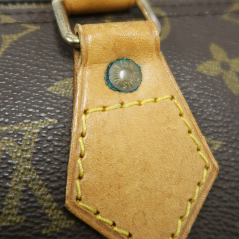LOUIS VUITTON Monogram Speedy 25 Handbag, Brown, Comes with Padlock and Two Keys