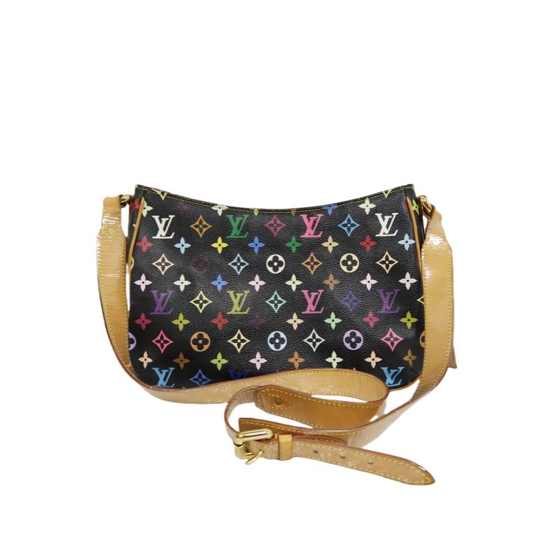 LOUIS VUITTON (LV) Monogram Multicolore Lodge GM Black Shoulder Bag