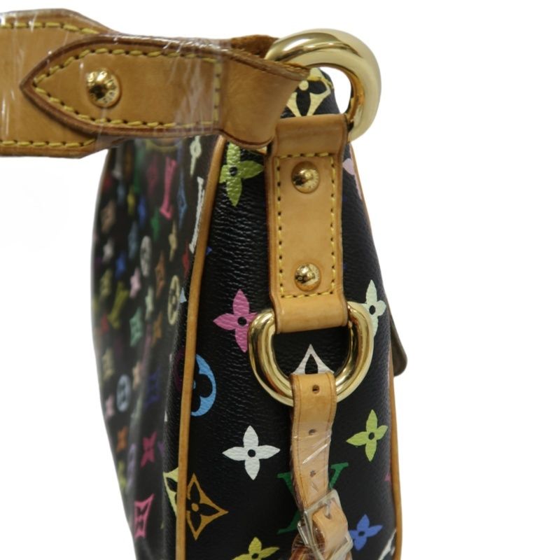 LOUIS VUITTON (LV) Monogram Multicolore Lodge GM Black Shoulder Bag