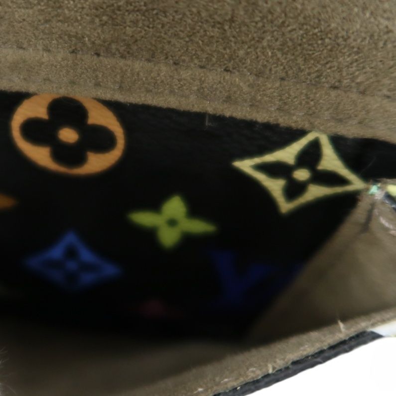 LOUIS VUITTON (LV) Monogram Multicolore Lodge GM Black Shoulder Bag