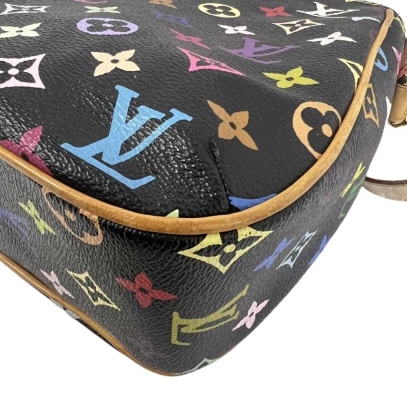LOUIS VUITTON (LV) Monogram Multicolore Lodge GM Black Shoulder Bag