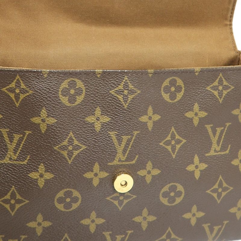 LOUIS VUITTON (LV) Monogram Mini Looping Brown Shoulder Bag