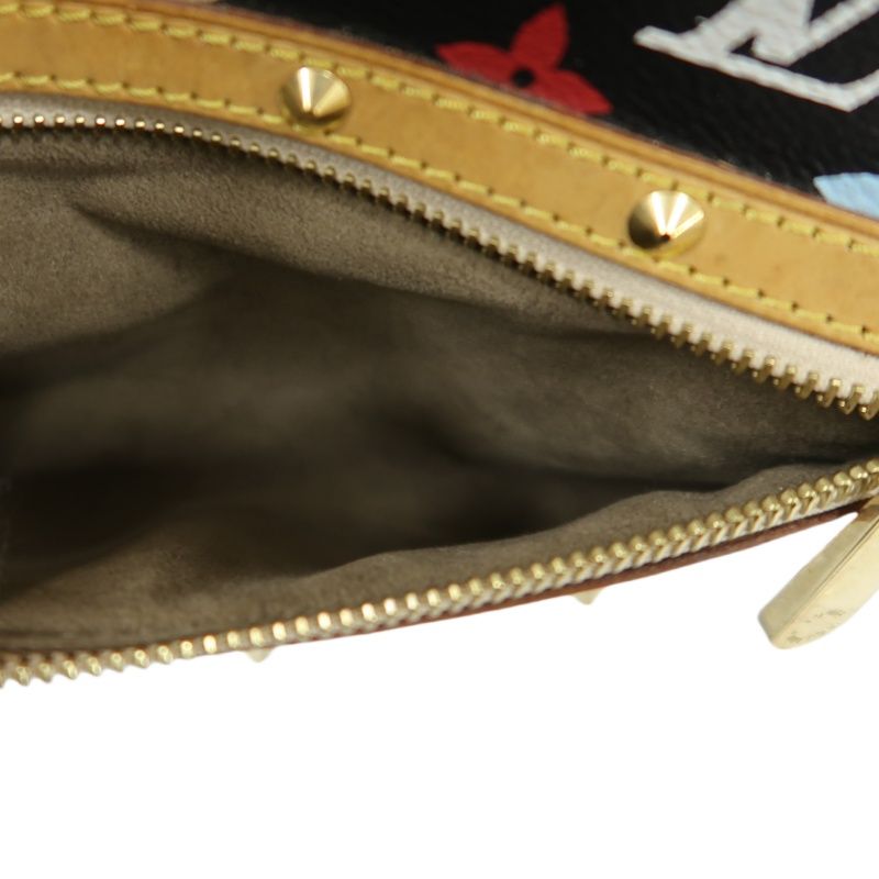 LOUIS VUITTON (LV) Multicolore Blois Black Shoulder Bag with Gold Hardware