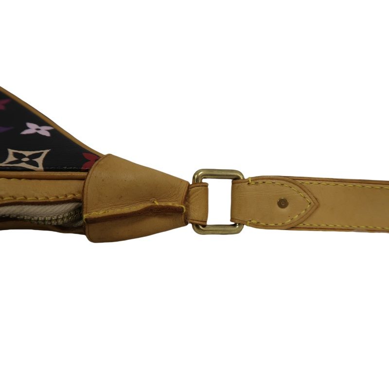 LOUIS VUITTON (LV) Multicolore Blois Black Shoulder Bag with Gold Hardware