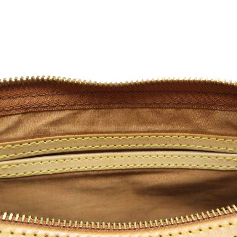 LOUIS VUITTON (LV) Nomade Leather Speedy 30 Beige Handbag with Padlock and 2 Keys