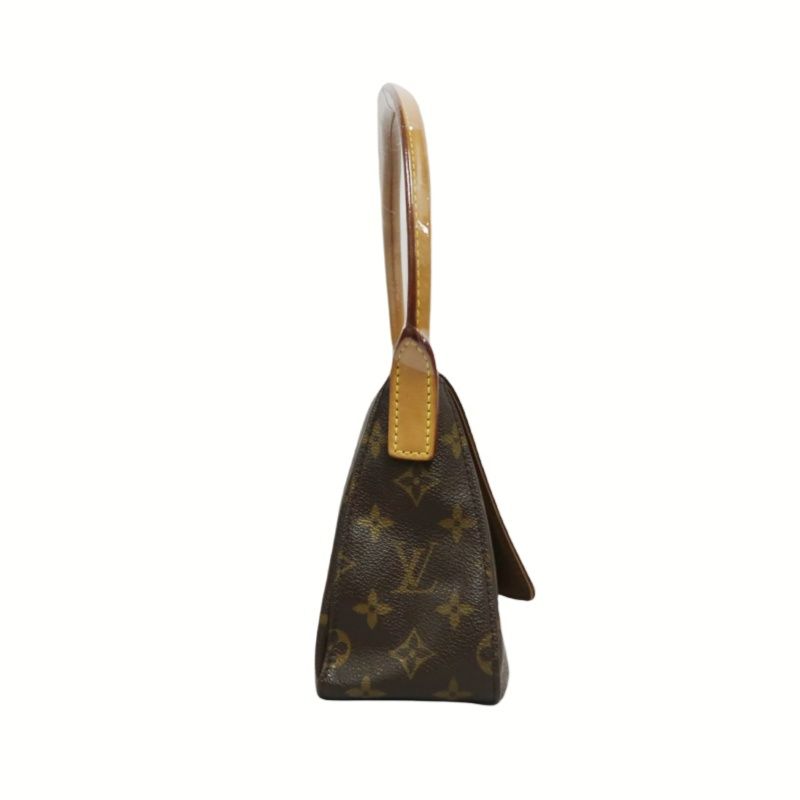 LOUIS VUITTON (LV) Monogram Mini Looping Brown Shoulder Bag