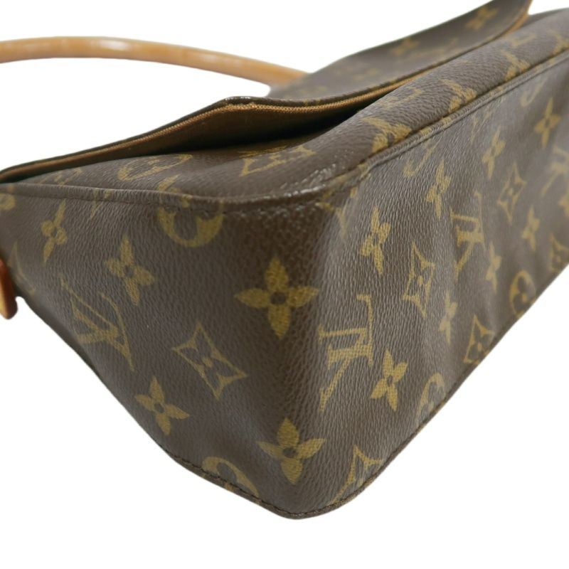 LOUIS VUITTON (LV) Monogram Mini Looping Brown Shoulder Bag
