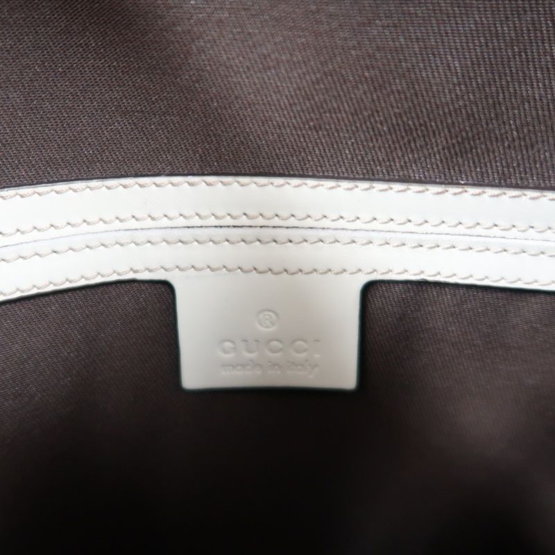 GUCCI GG Supreme Brown Canvas Crossbody Bag