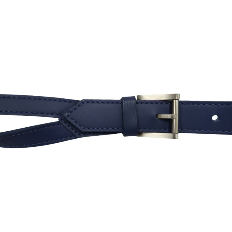 LOUIS VUITTON (LV) Epi Mandara MM Blue Shoulder Crossbody Bag with Silver Hardware