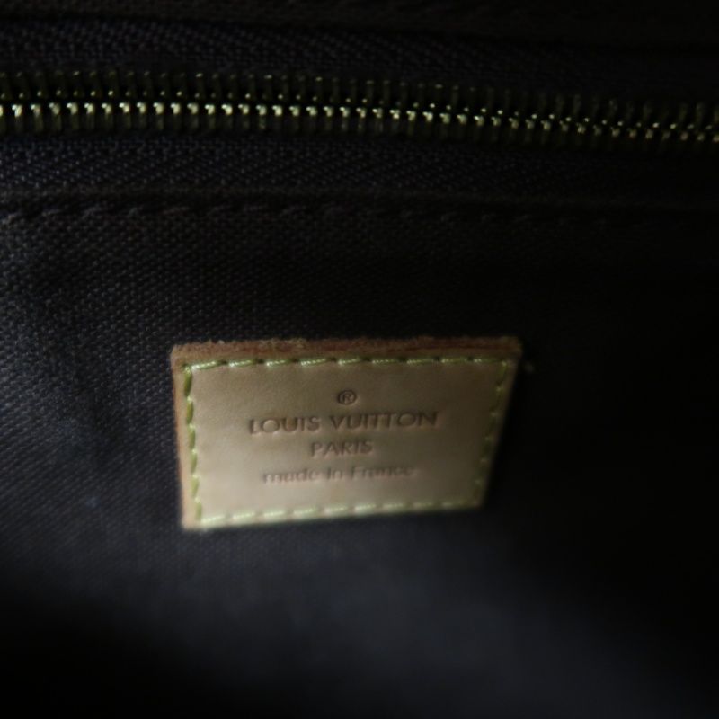 LOUIS VUITTON (LV) Monogram Menilmontant PM Brown Crossbody Bag