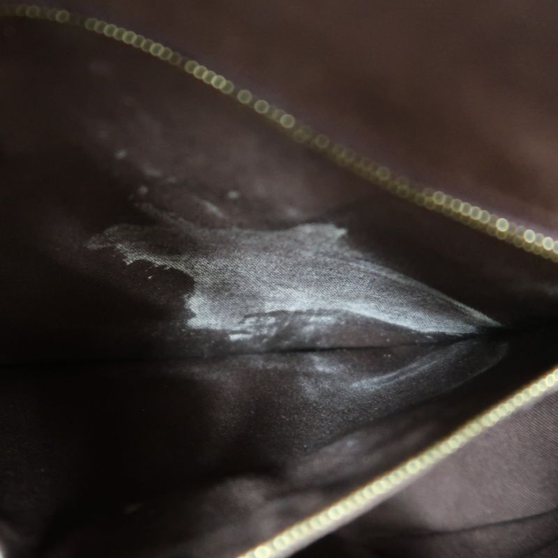 LOUIS VUITTON (LV) Monogram Menilmontant PM Brown Crossbody Bag