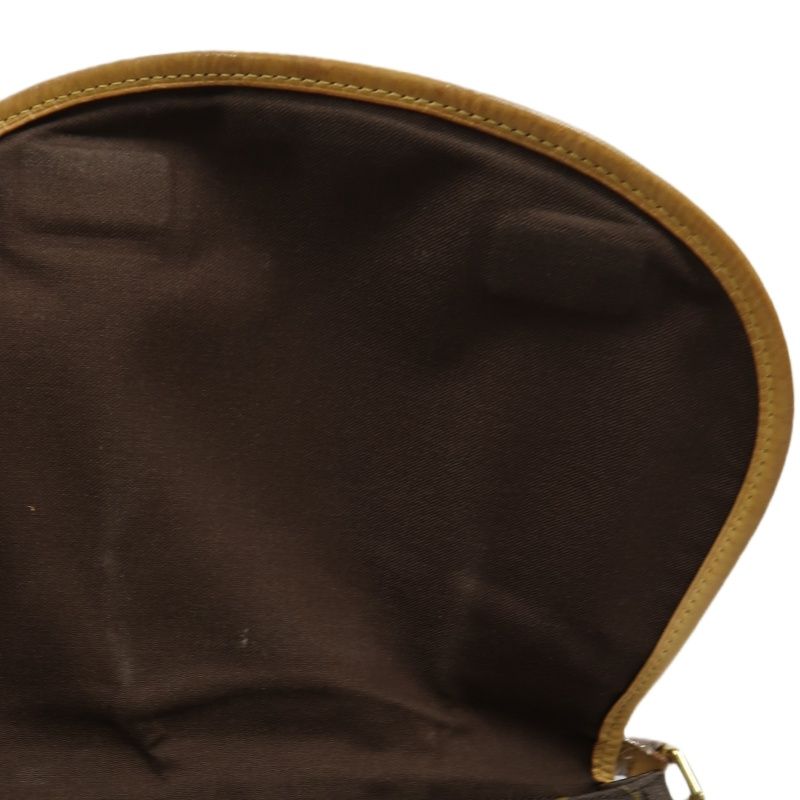 LOUIS VUITTON (LV) Monogram Menilmontant PM Brown Crossbody Bag