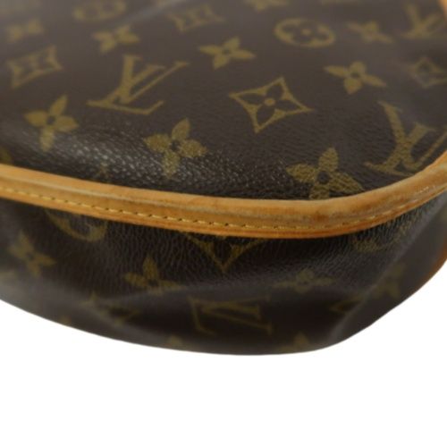 LOUIS VUITTON (LV) Monogram Menilmontant PM Brown Crossbody Bag