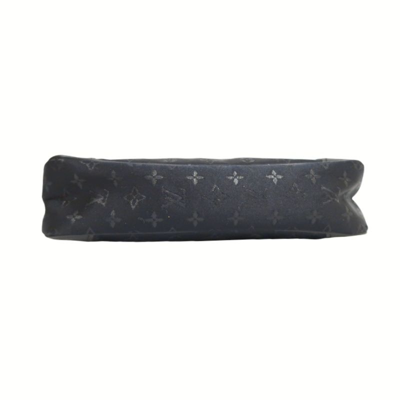 LOUIS VUITTON (LV) Monogram Satin Little Brounie Black Shoulder Bag