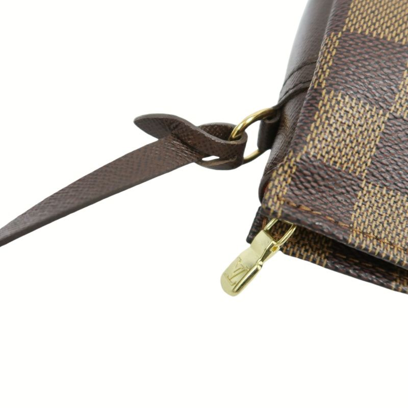 LOUIS VUITTON (LV) Damier Ebene True Makeup Brown Handbag