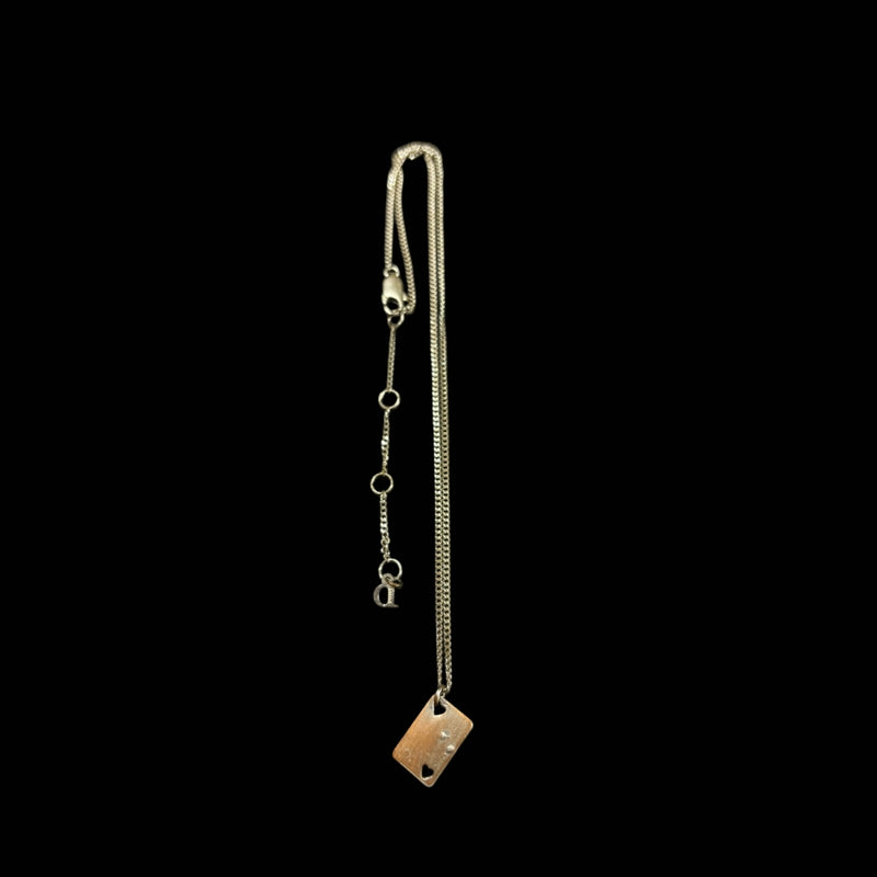 DIOR Ribbon Bracelet, Gold-Tone Hardware, Gold, Alloy